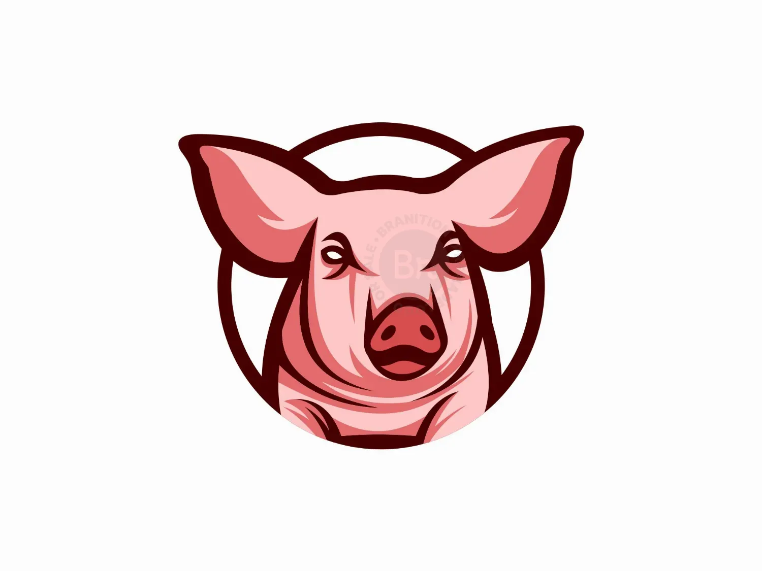 Pig Vector Logo