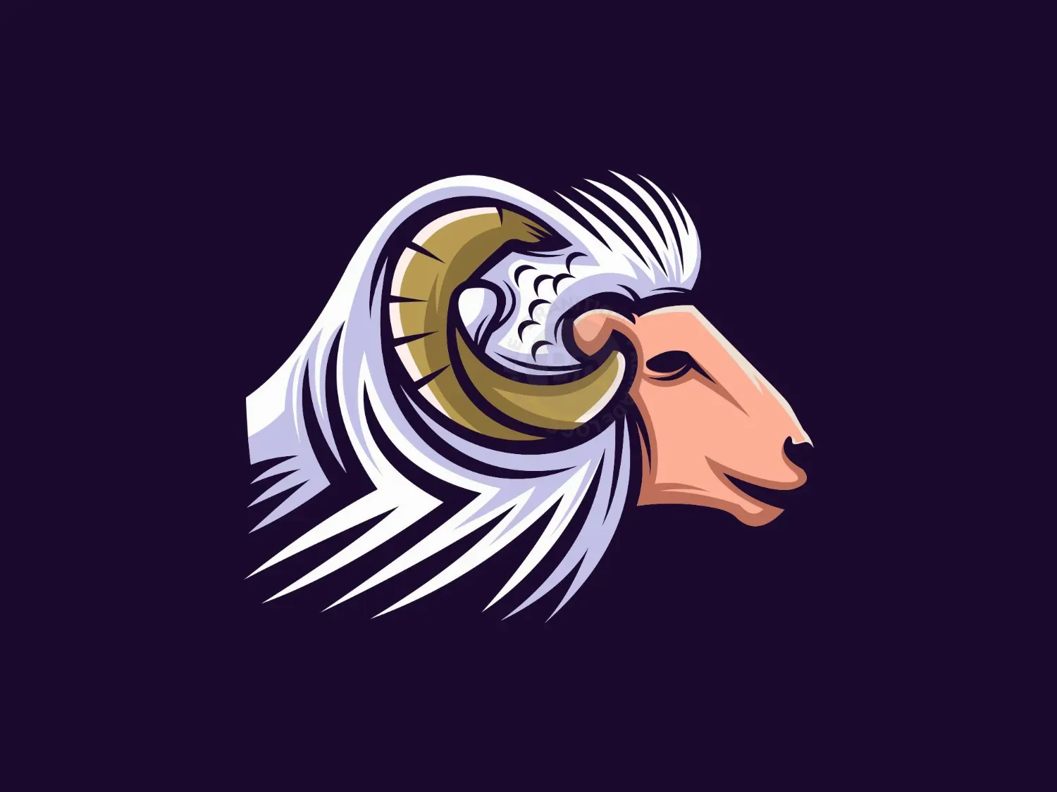 Sheep Vector Logo