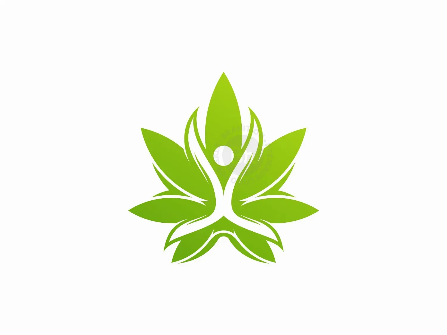 Human Marijuana Logo