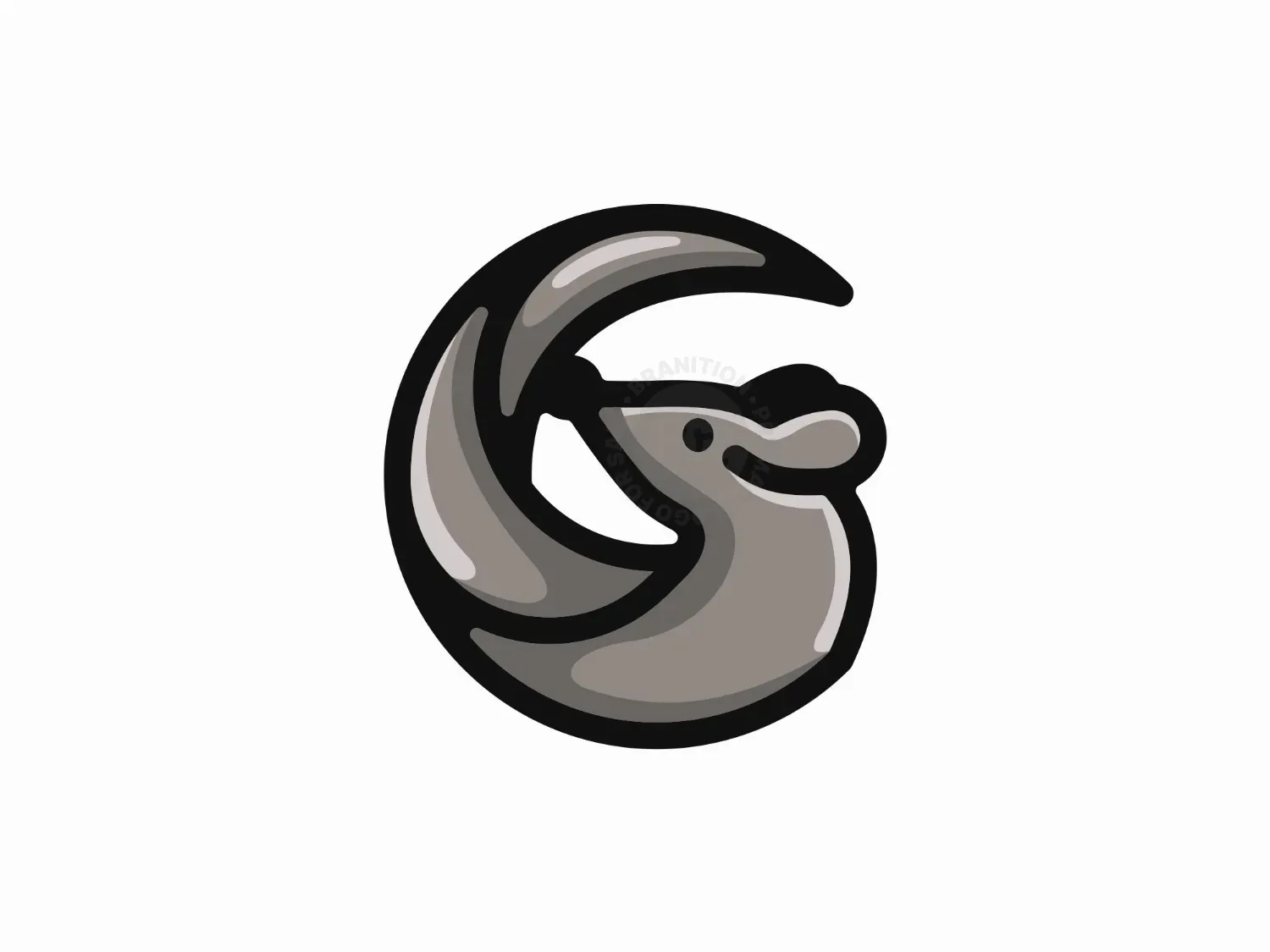 Letter G Mouse Logo