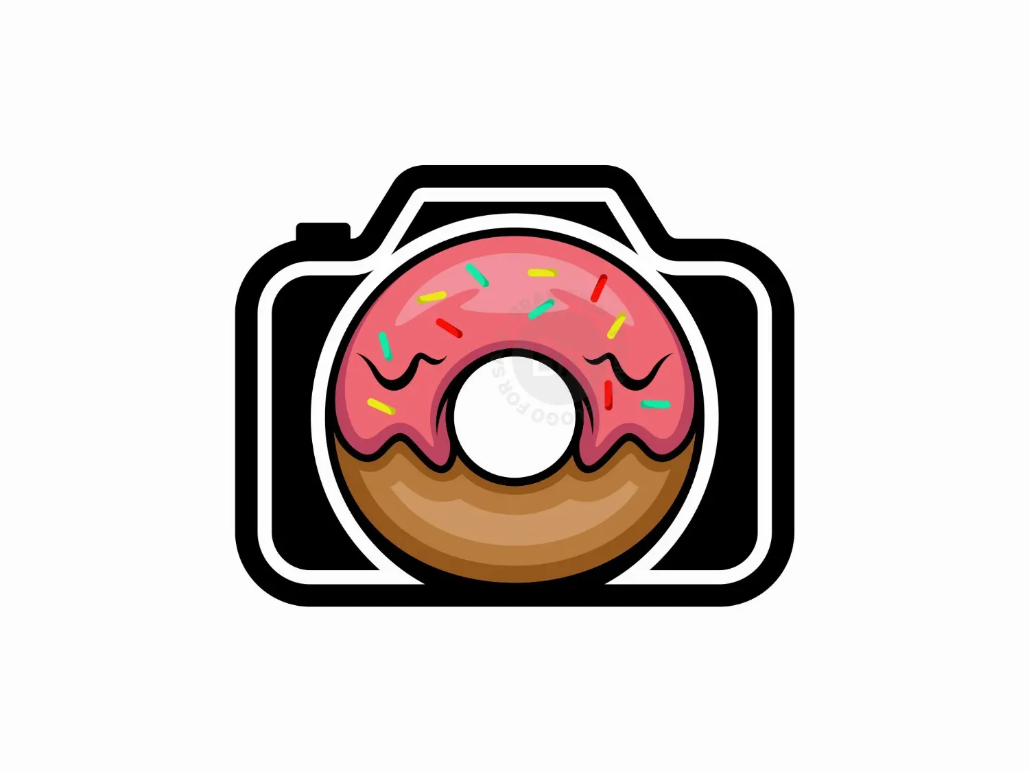 Camera Donut Logo