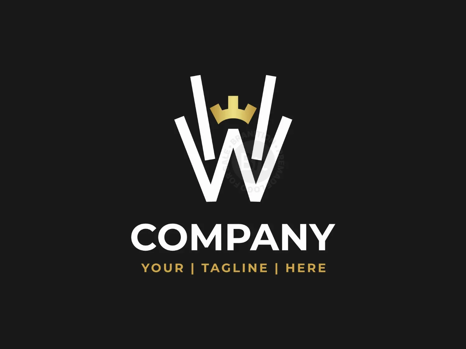 crown monogram logo 0