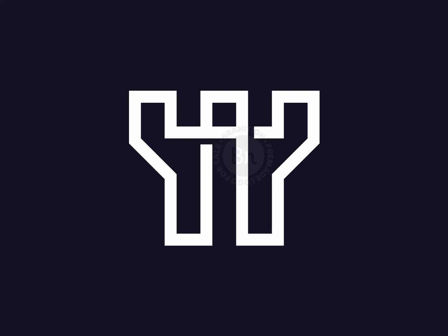 Letter I Tower Logo
