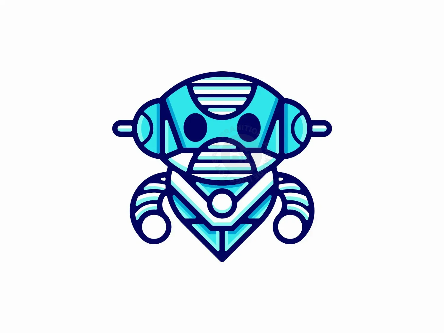 Robot Cyborg Logo