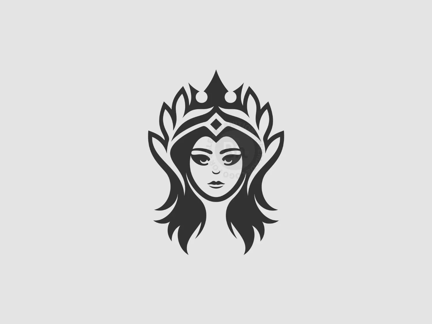 Greek Woman Logo