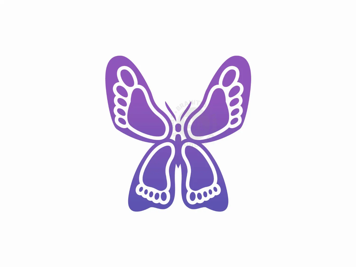 Footprint Butterfly Logo