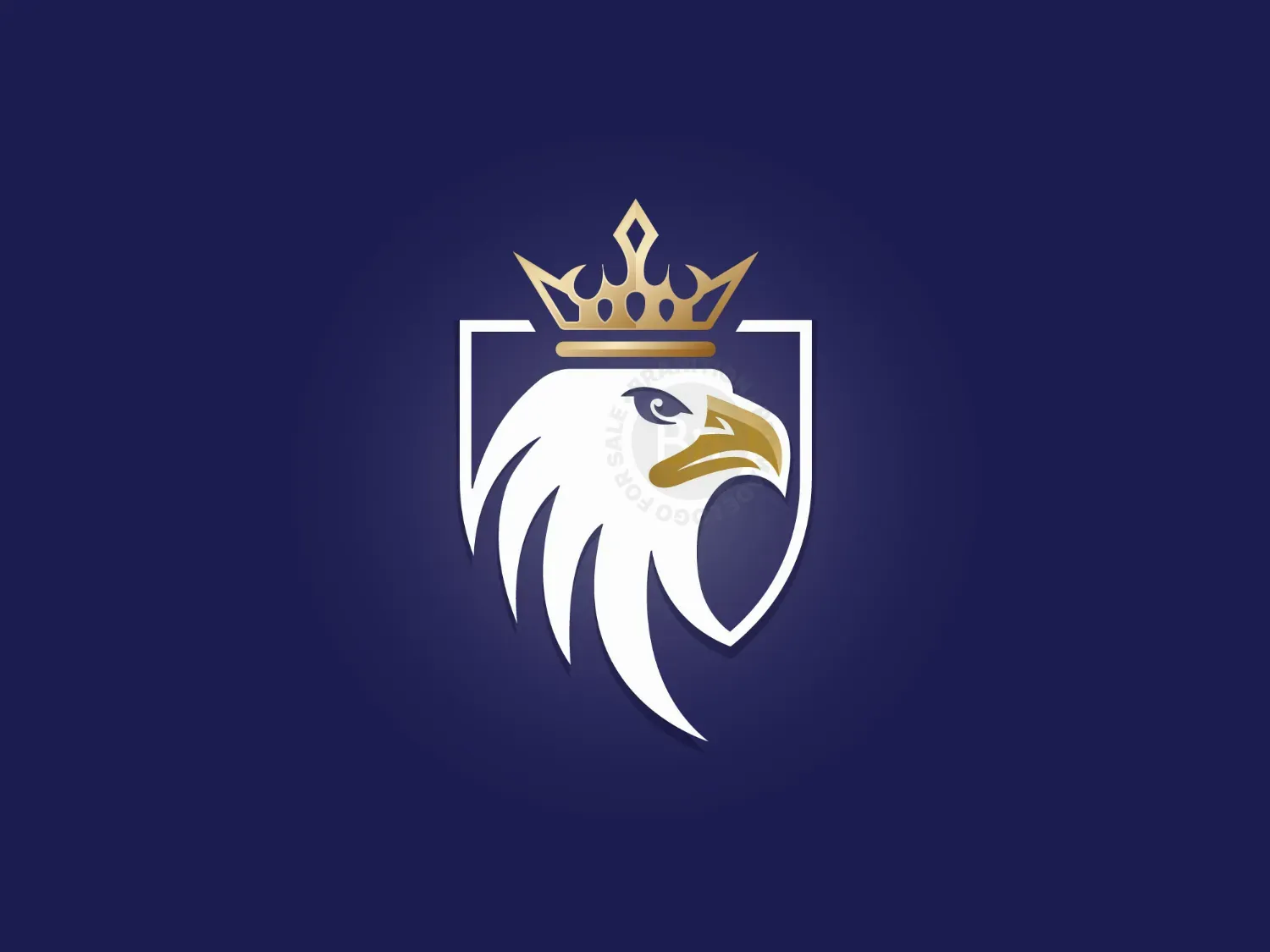 Bald Eagle Ruler Logo