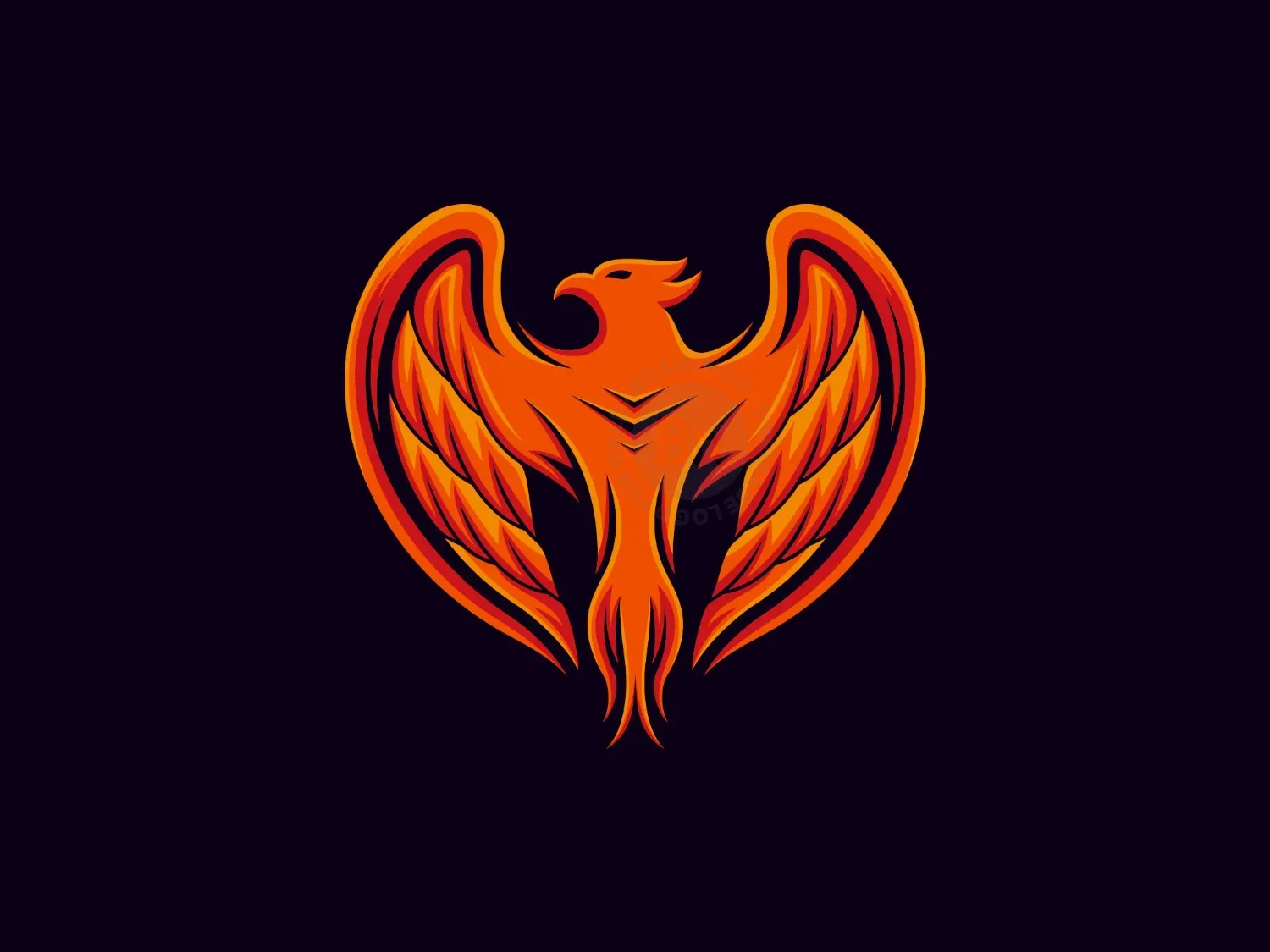 Bird Phoenix Logo