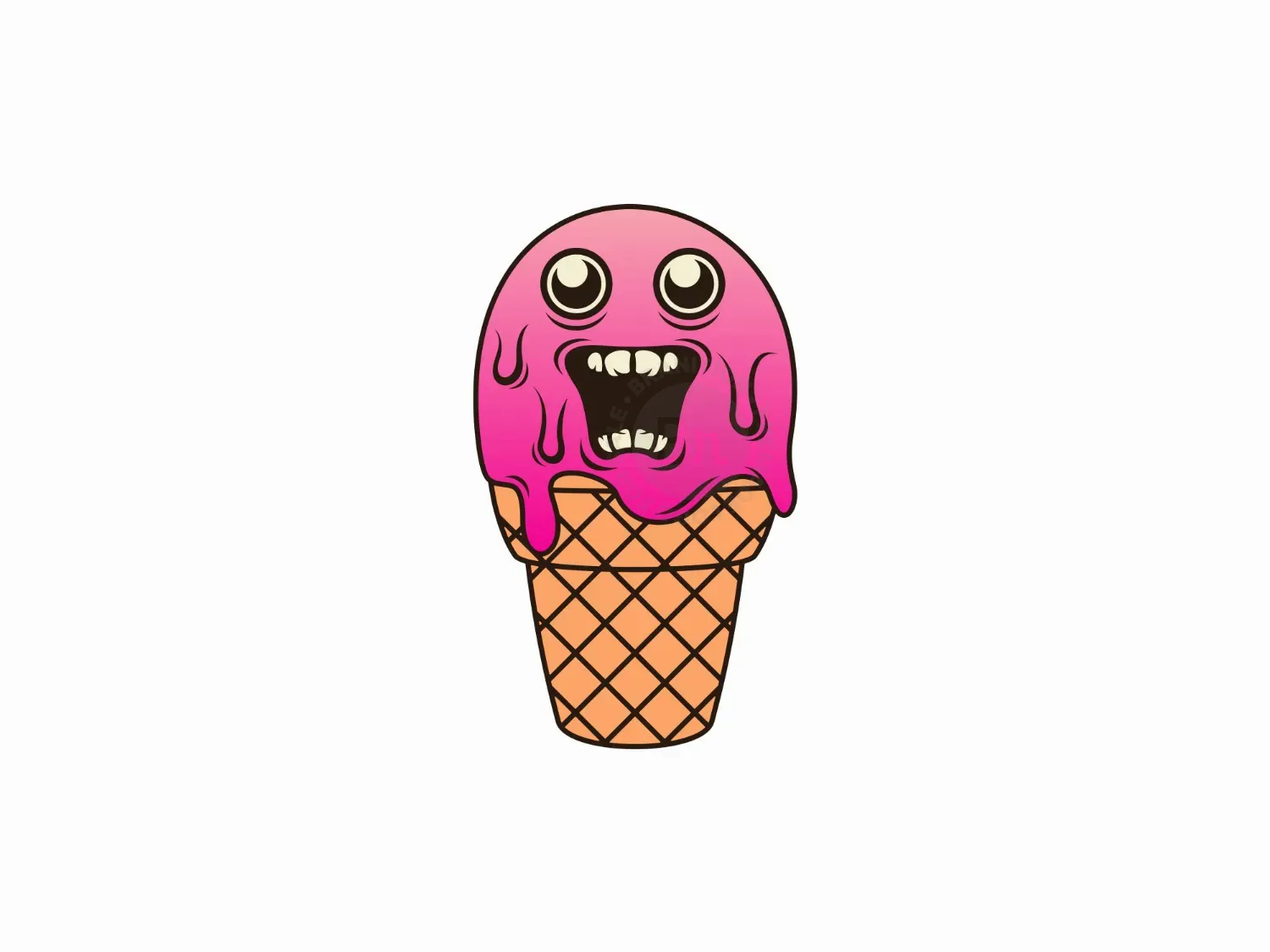 Zombie Ice Cream Logo