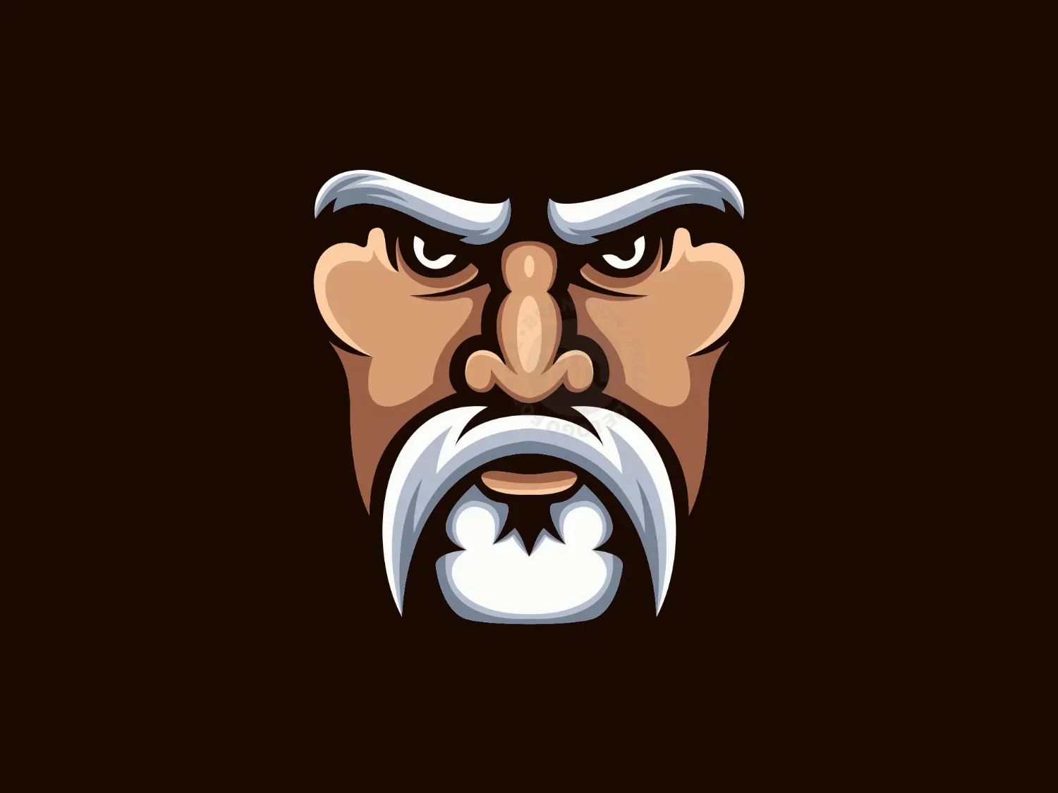 Face Man Logo