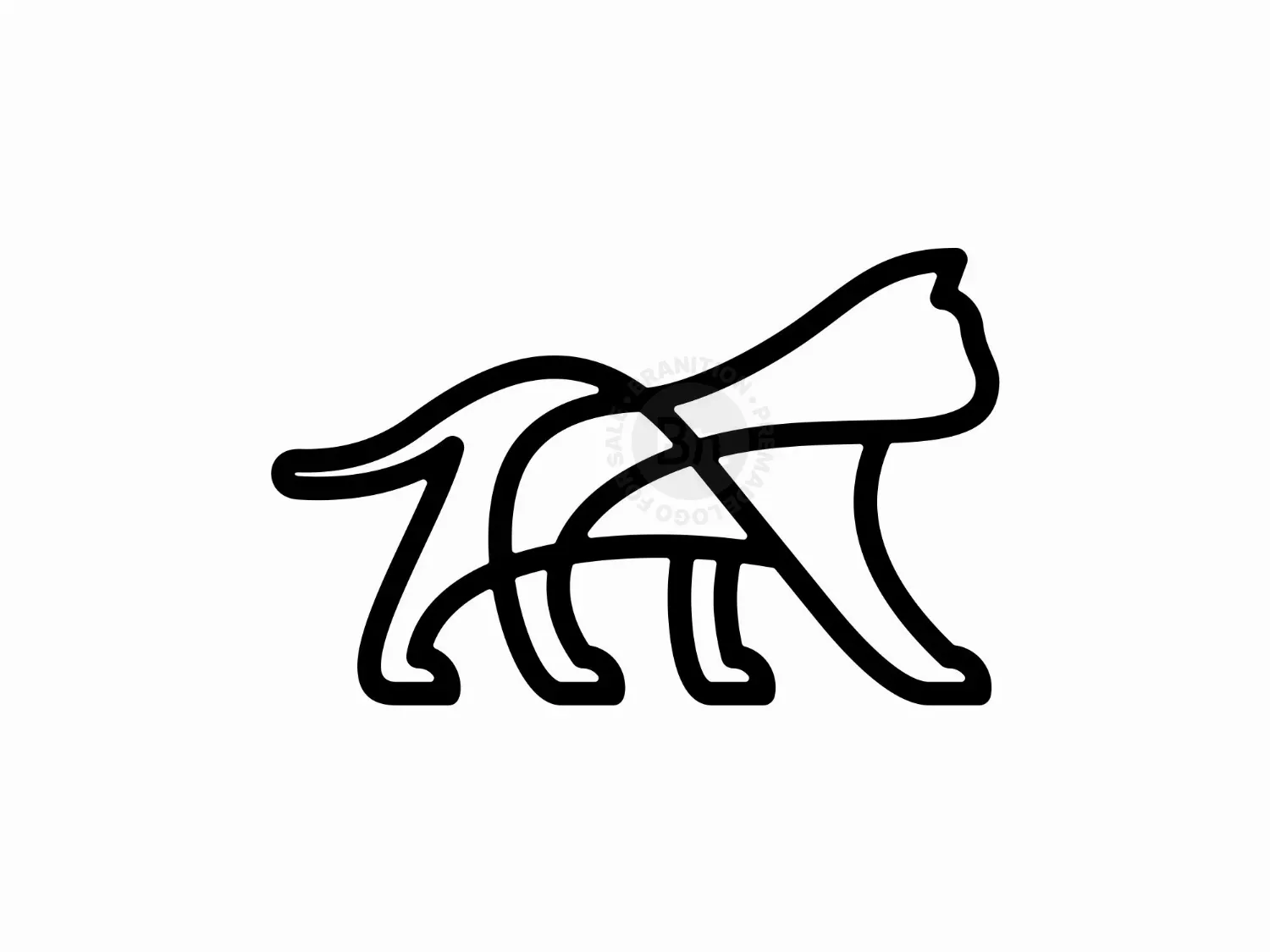 Cat Monoline Logo
