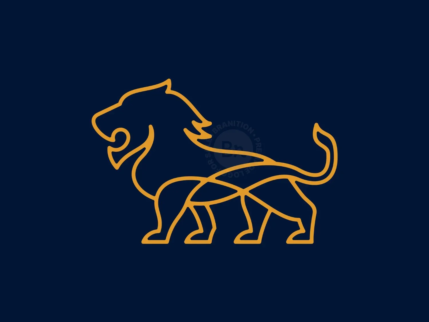 Lion Monoline Logo