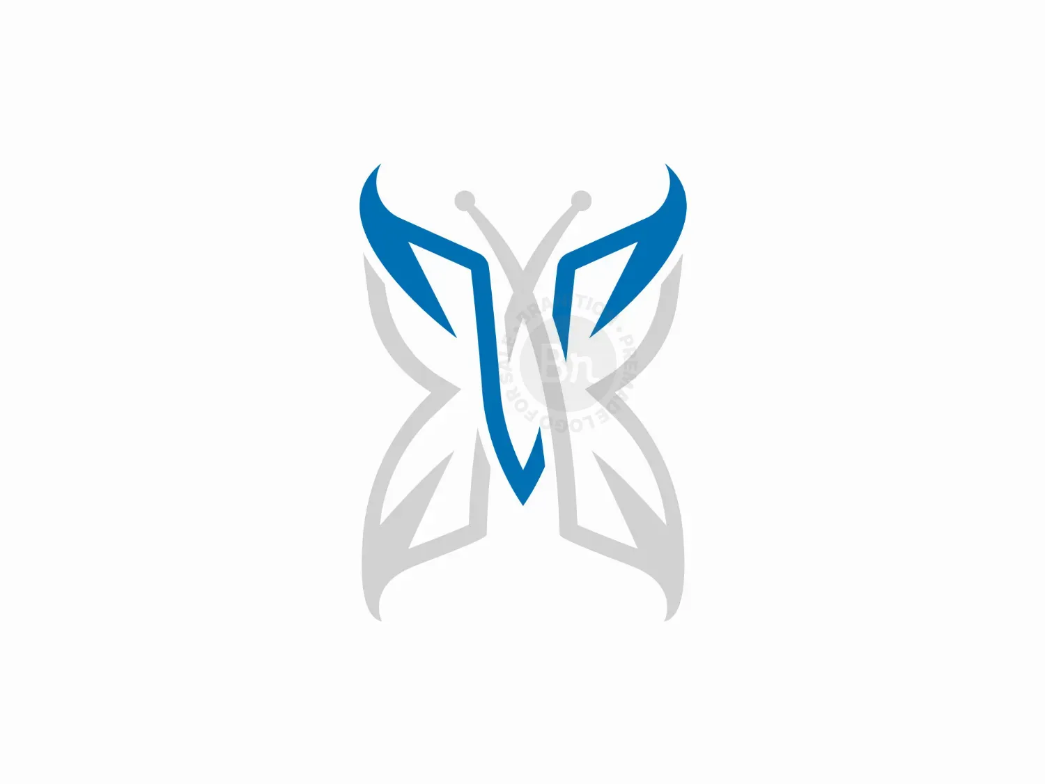 V Butterfly Logo