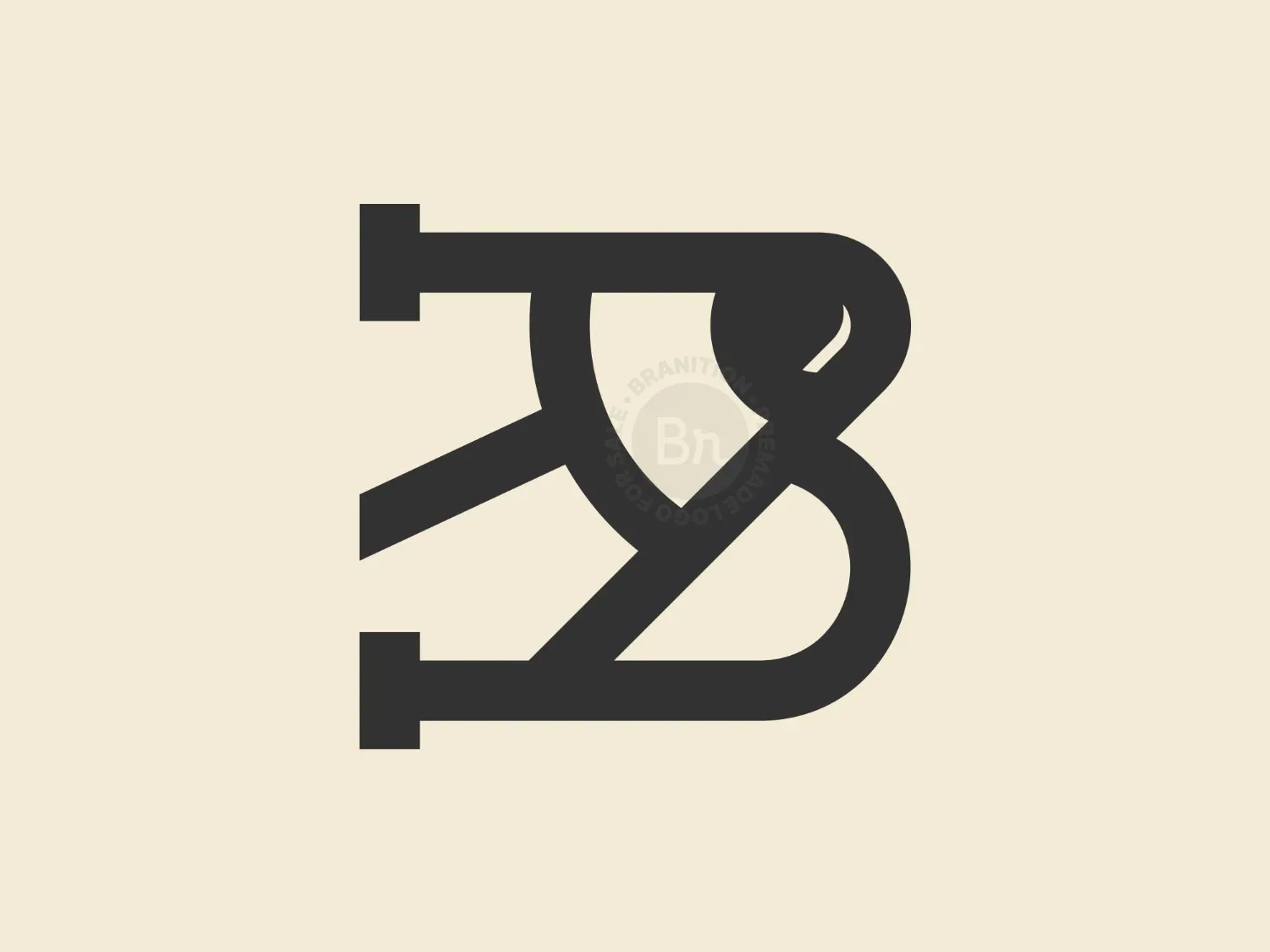 B Pencil Logo