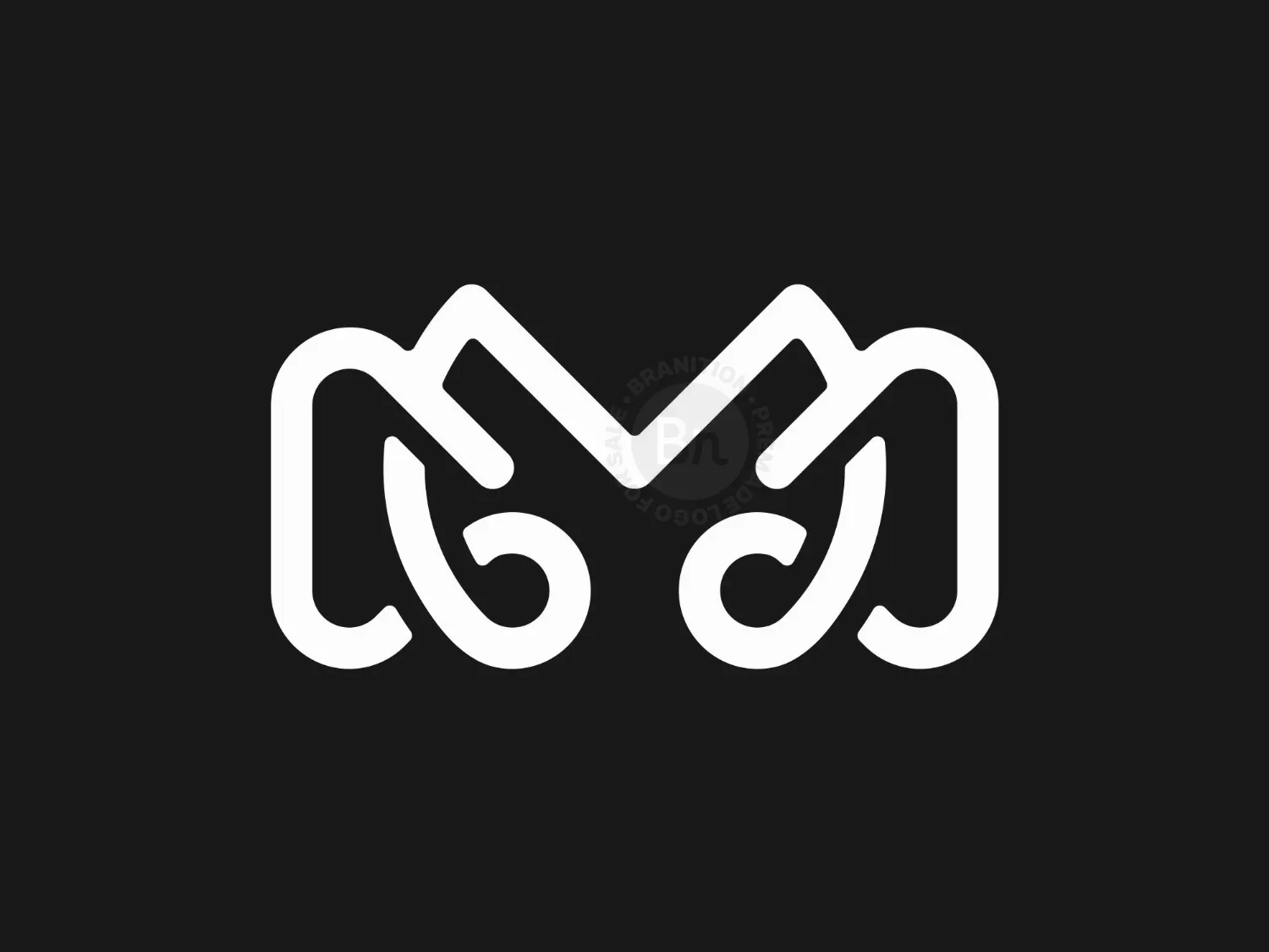 M Monogram Logo