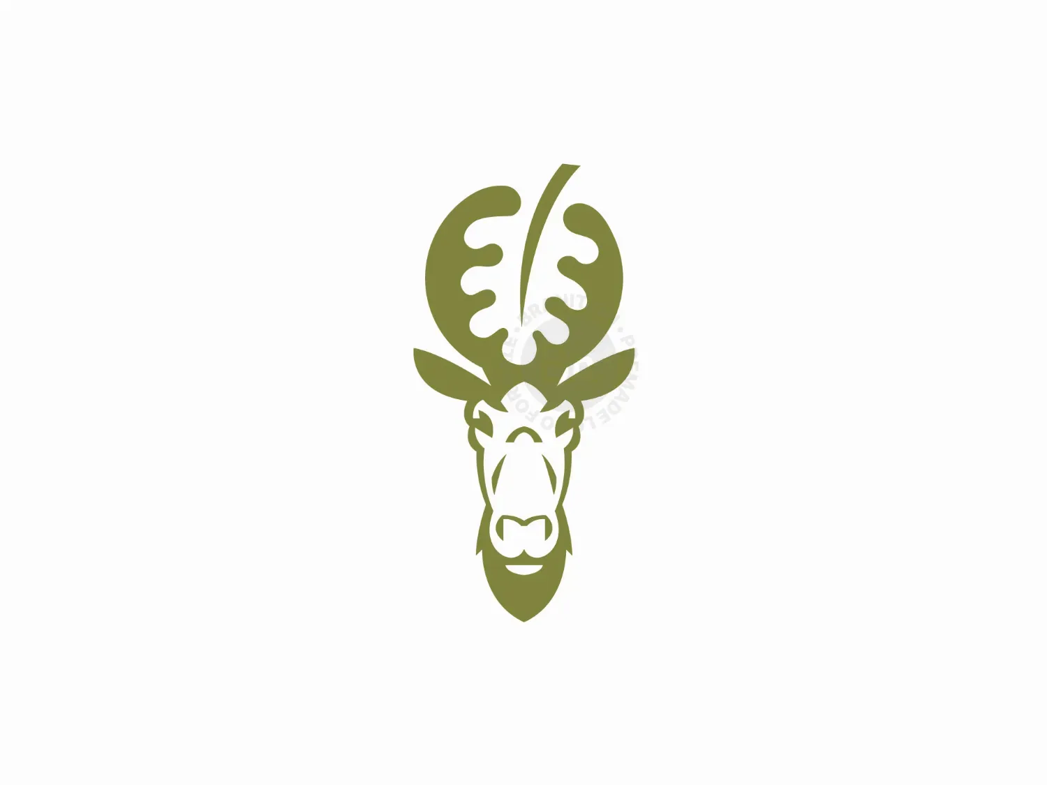 Oak Moose Logo