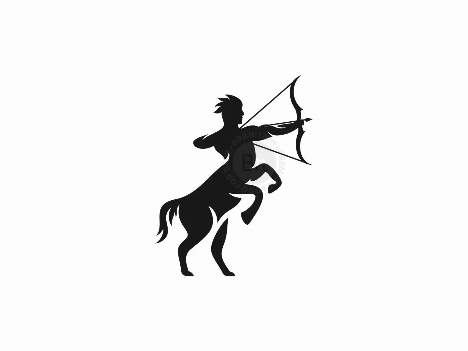 Centaur Archery Silhouette Logo
