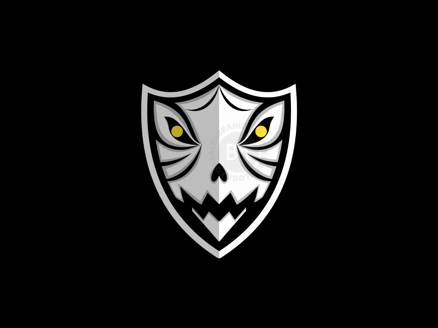 skull shield logo 3