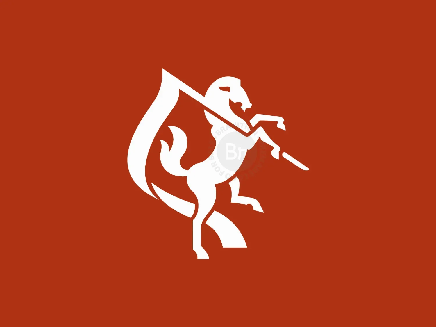 Horse Flag Logo