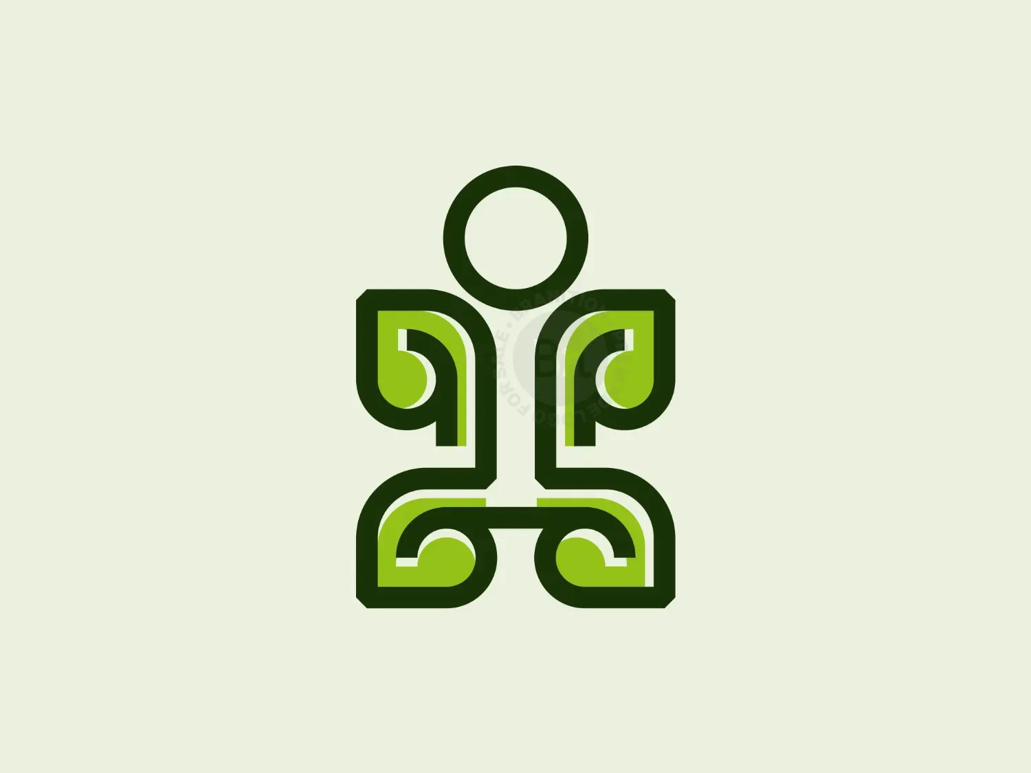 modern organic logo logo 32