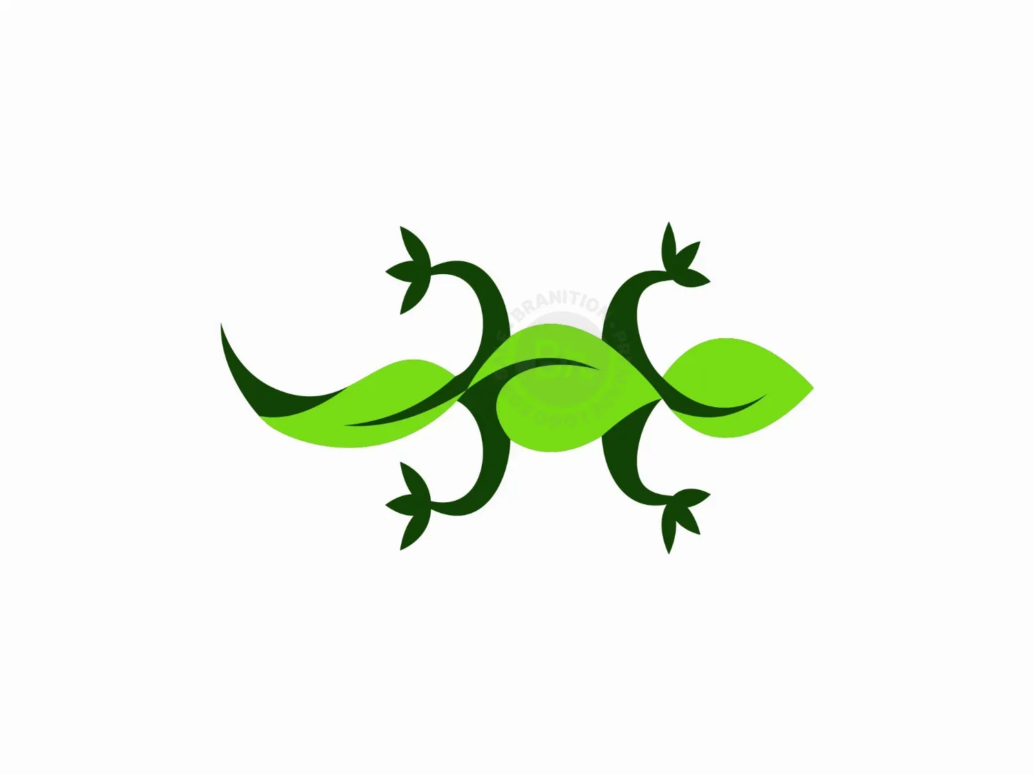 Lizard Leaf Logo