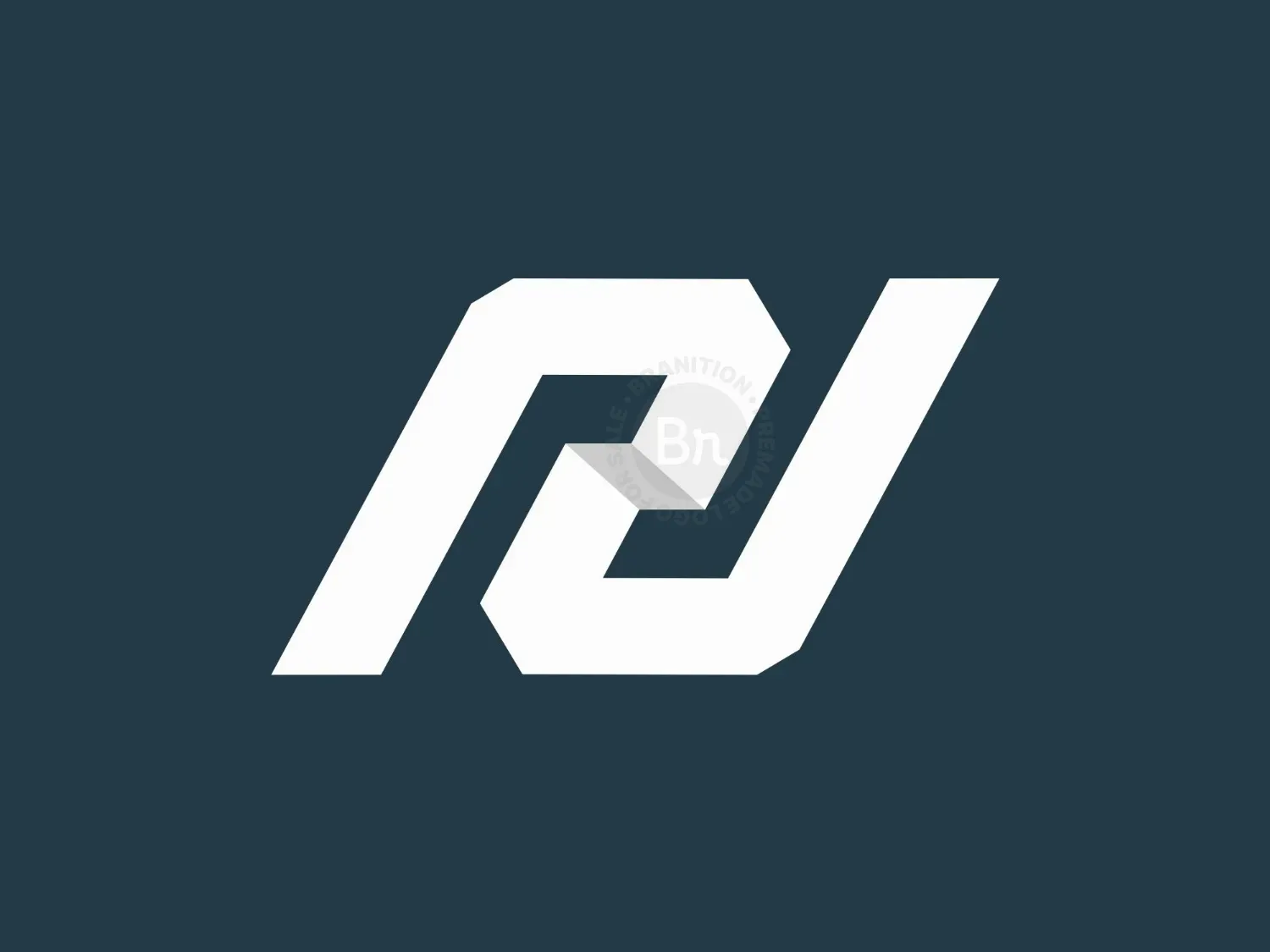 Letter PN Or RN Logo
