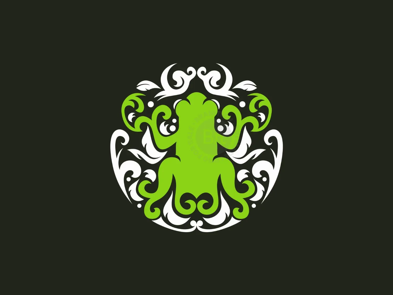 Frog Ornament Logo