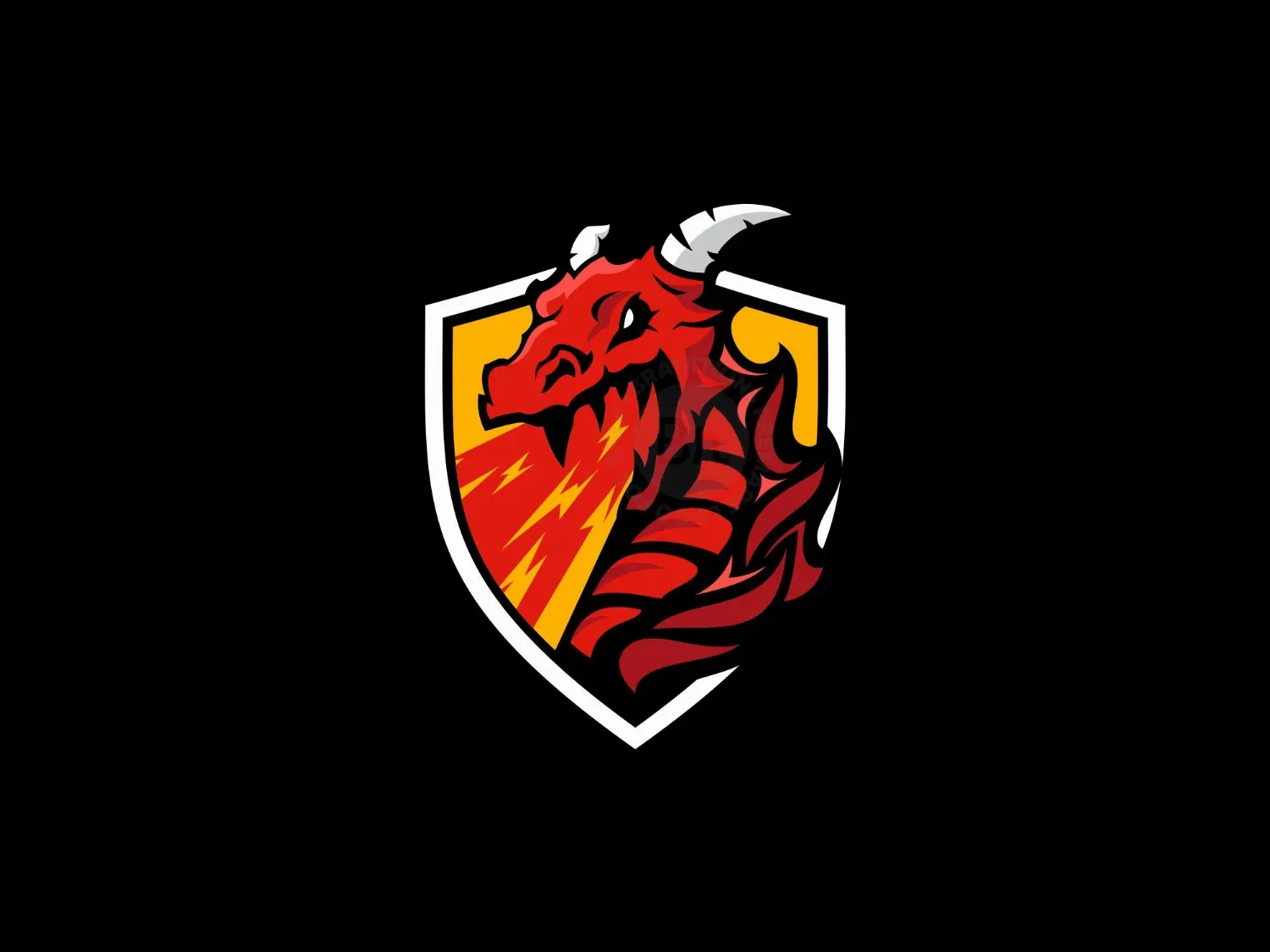 dragon logo logo 1