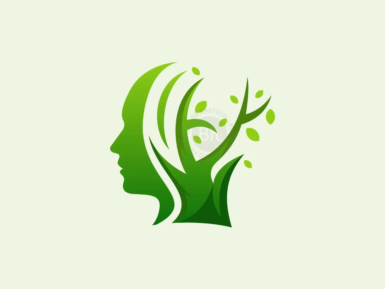 Head Tree Nature Logo