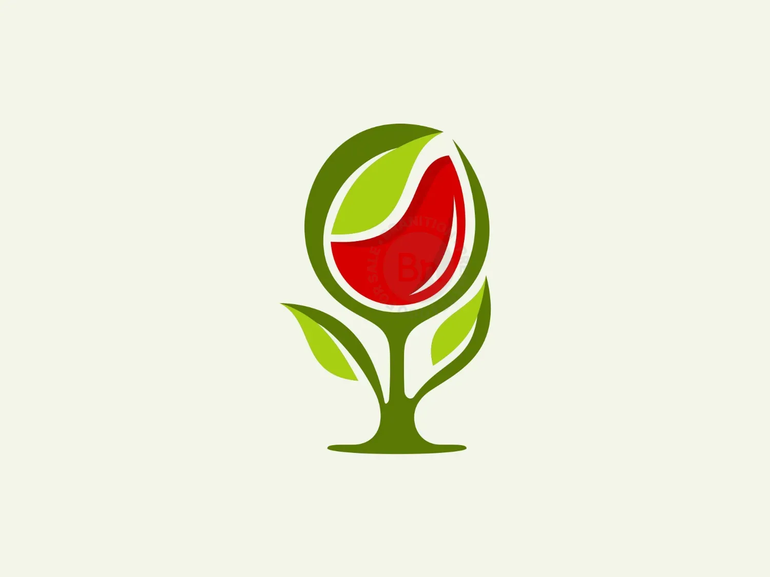 Wine Leaf Logo