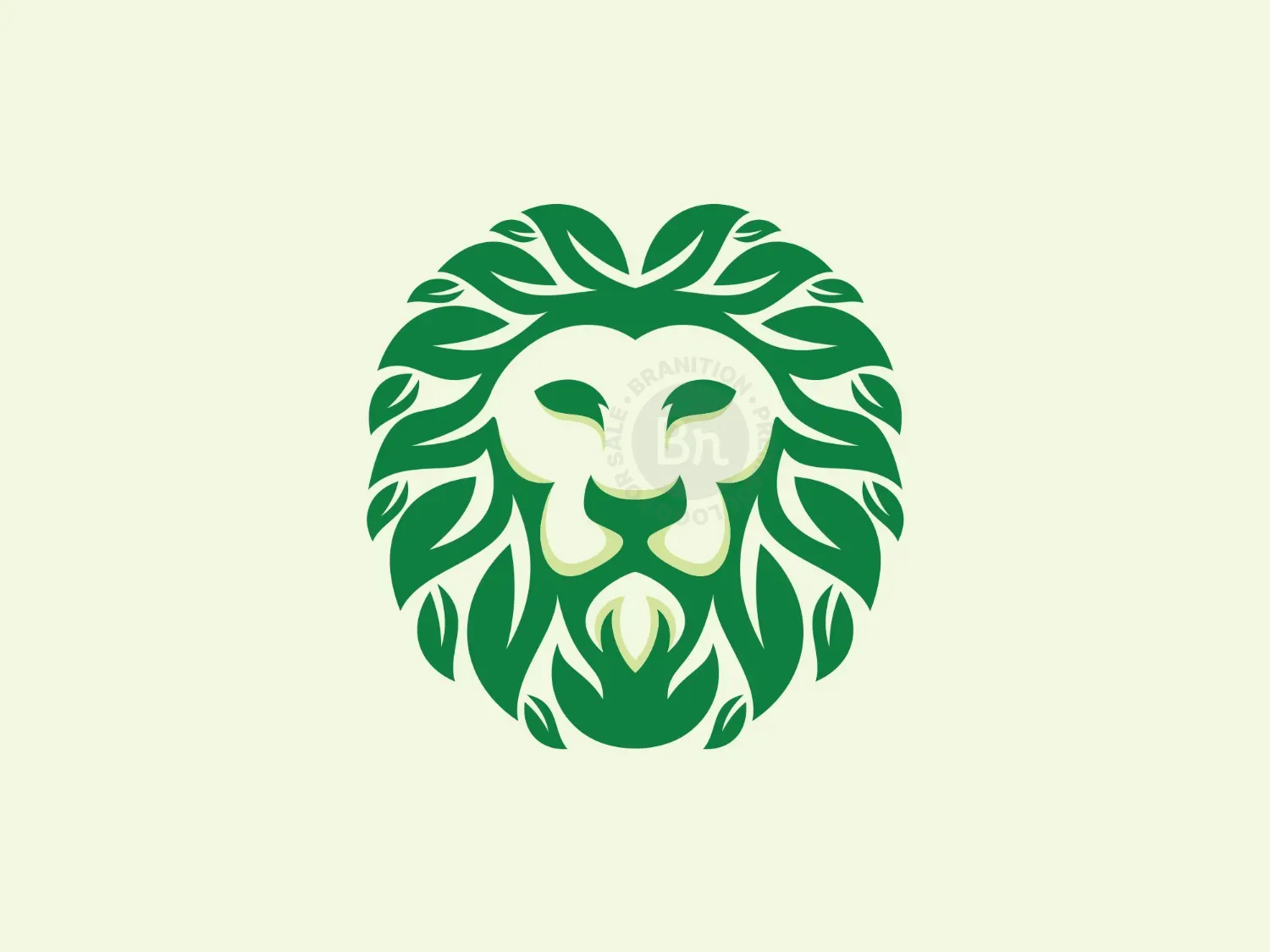 Lion Leaves Logo