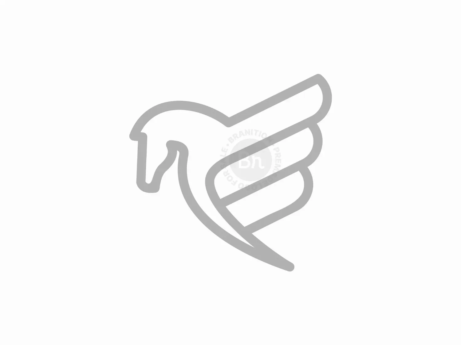 Horse Wing Logo