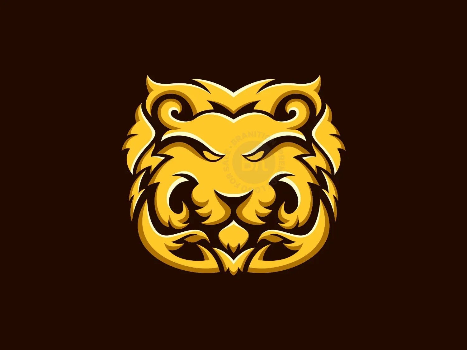 Lion Ornament Logo