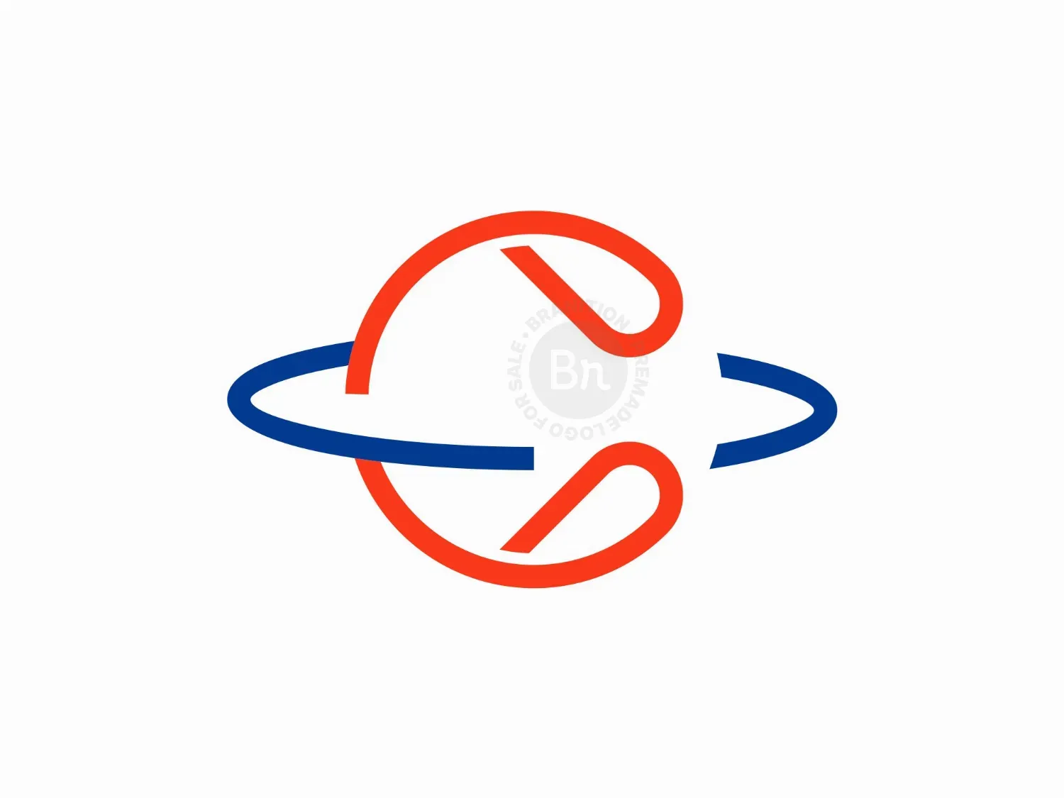 Letter C Planet Logo