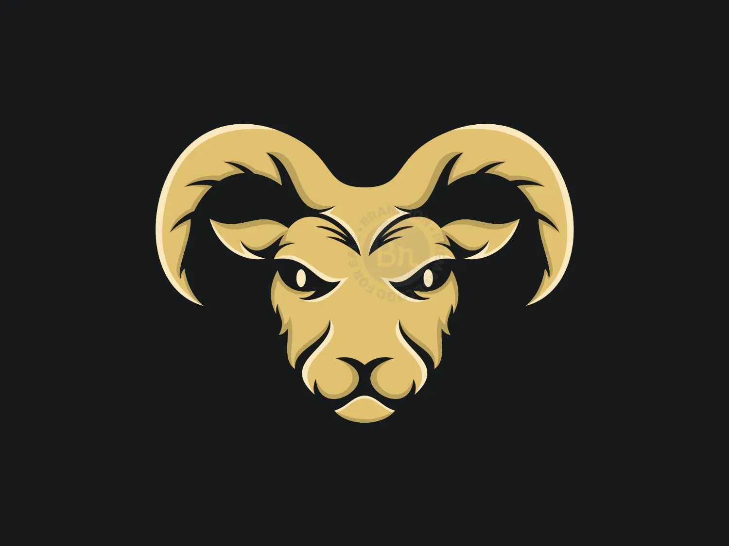 Goat Vector Animal Logo