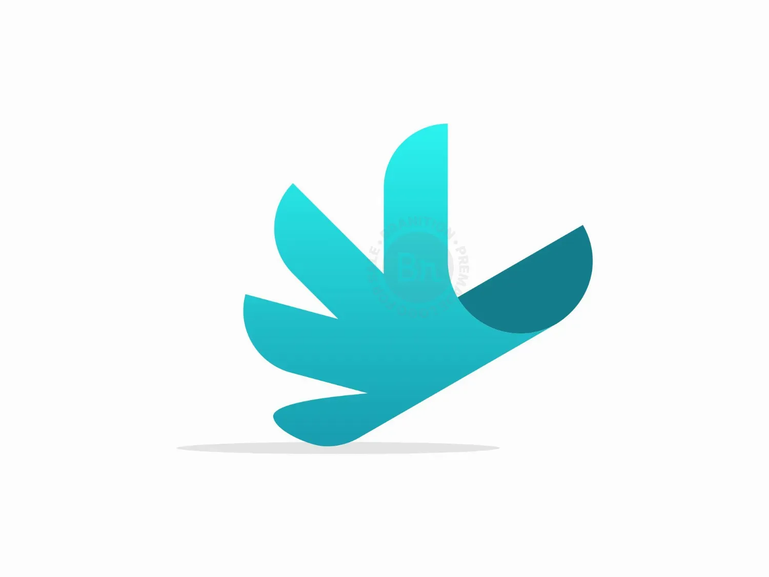 Paper Wing Modern Logo