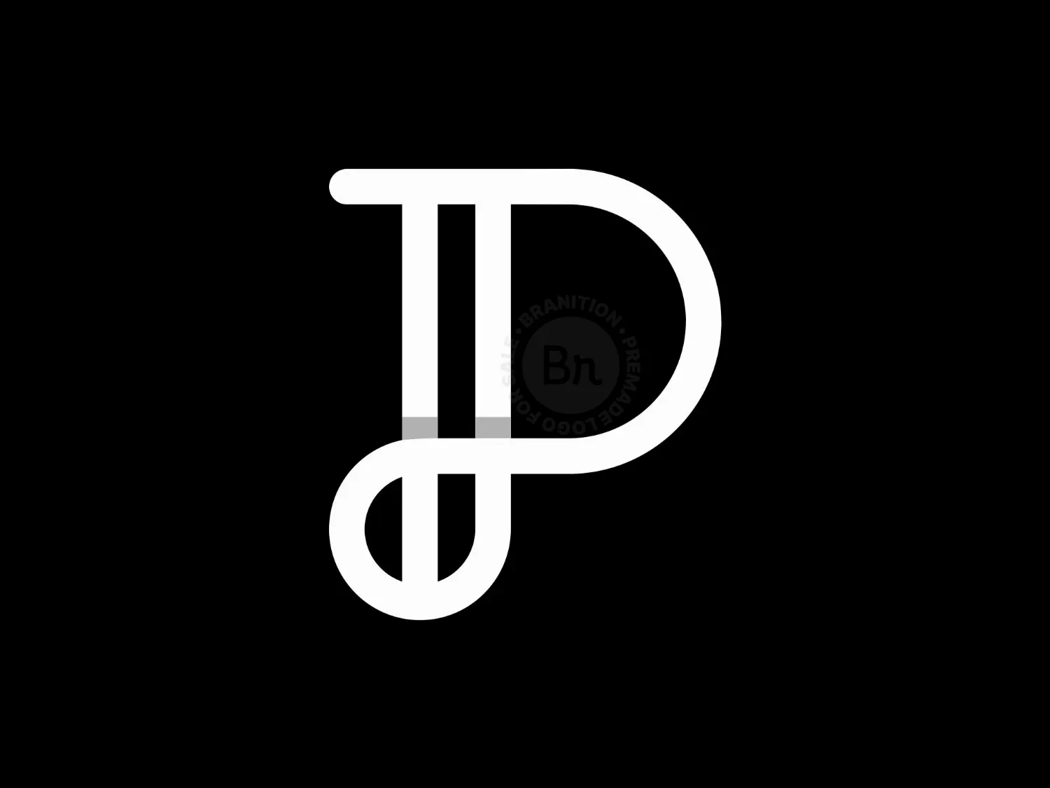 Letter JP Monogram Logo