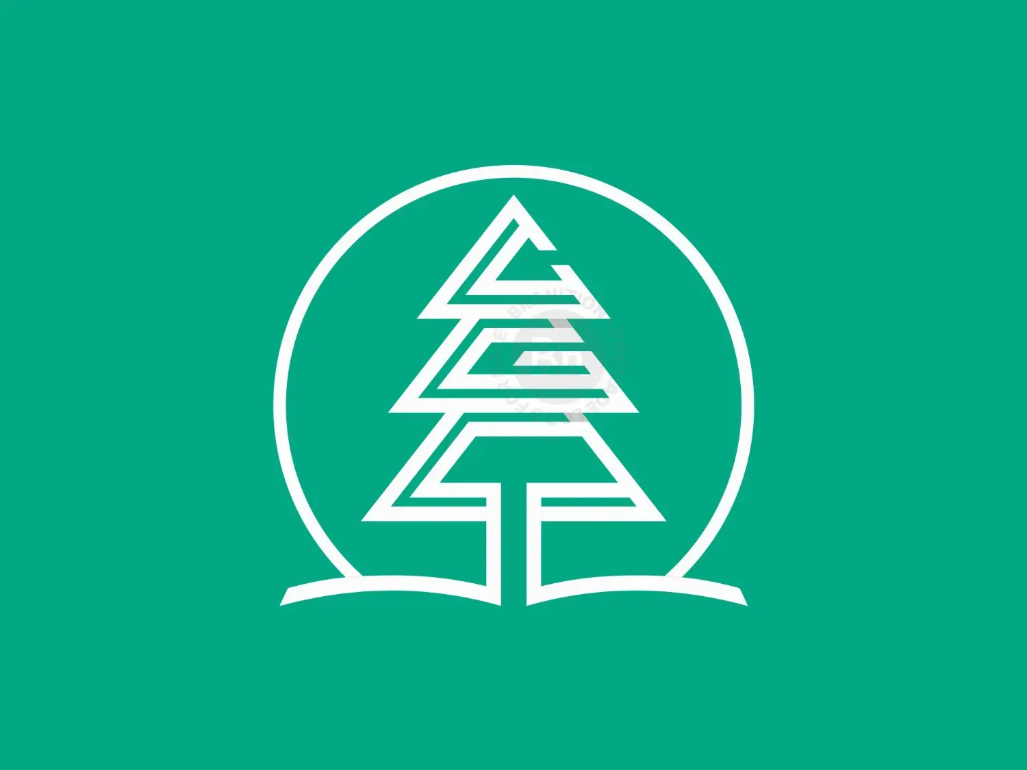 simple tree logo 44