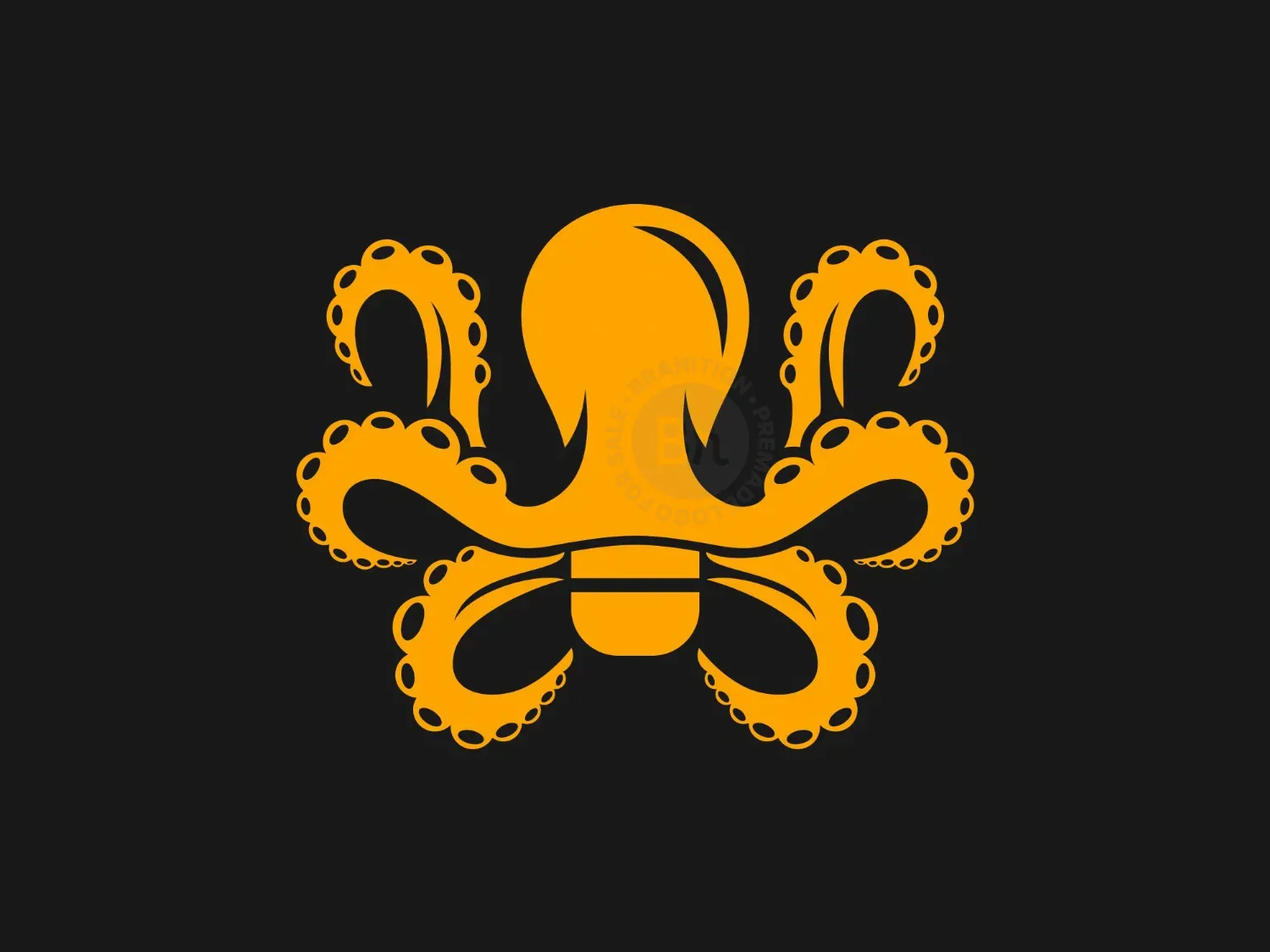 Bulb Octopus Logo