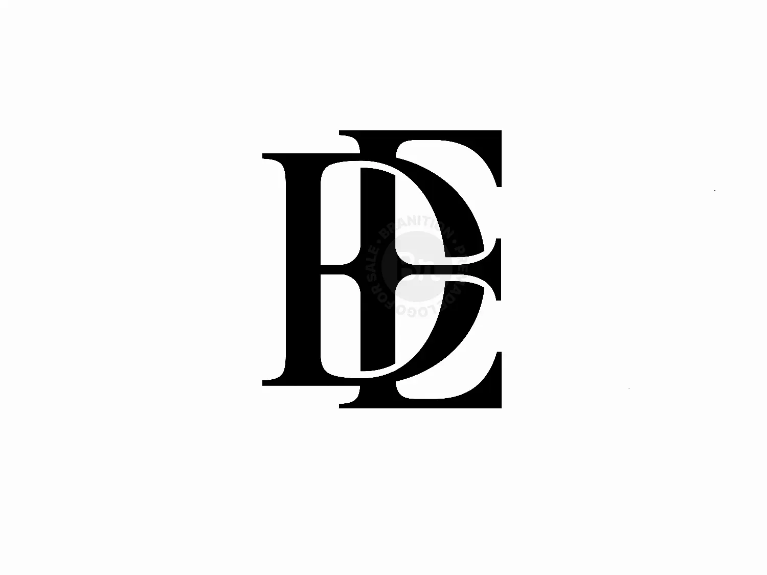 DE Monogram Logo