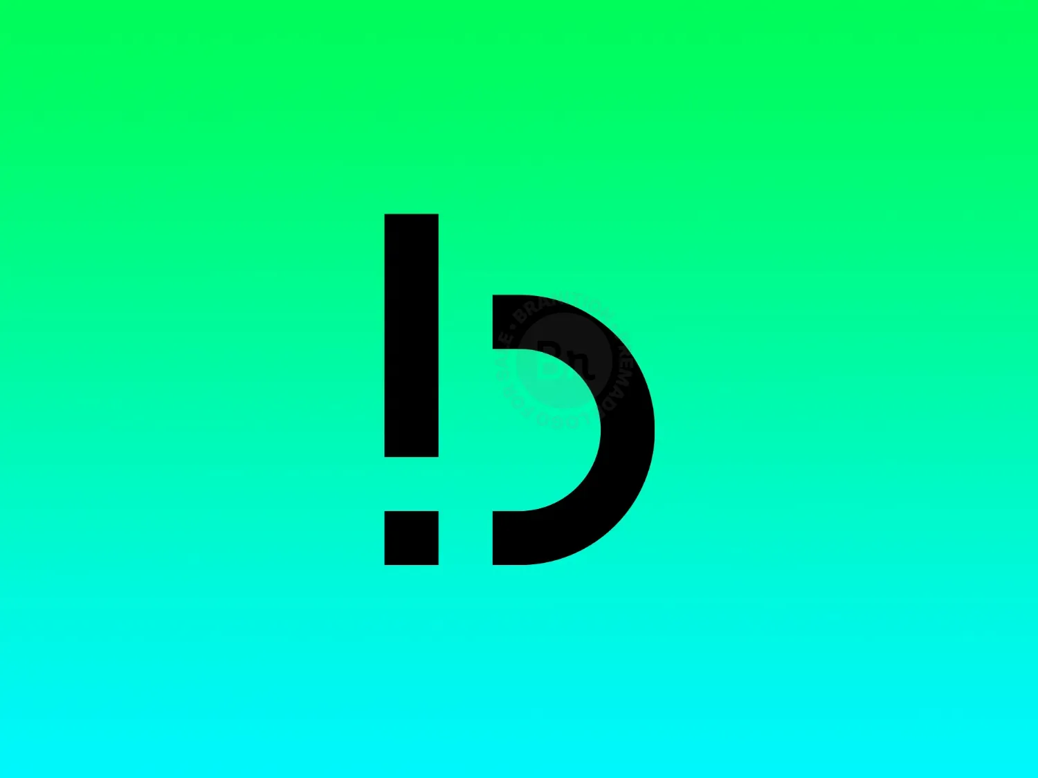 monogram b logo logo 5