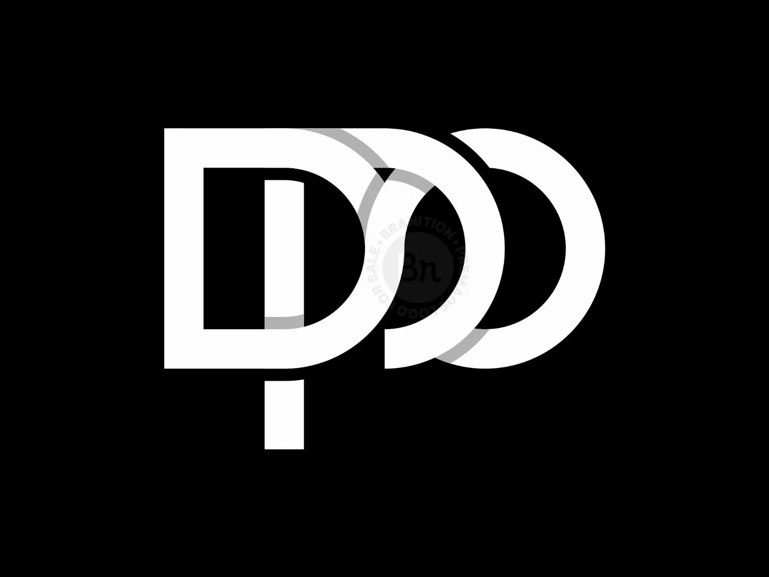 p letter initial logo 42