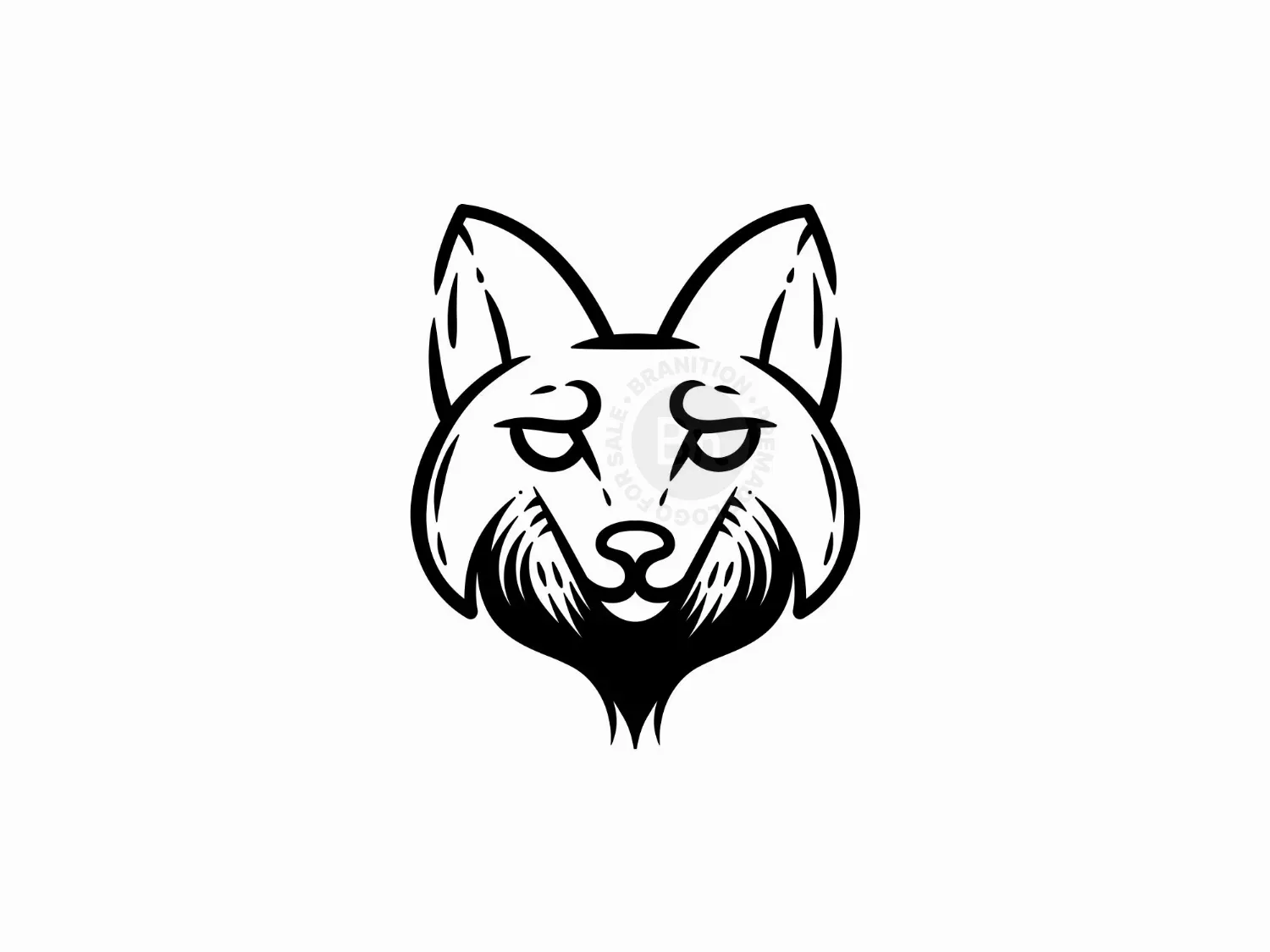 Head Wolf Logo