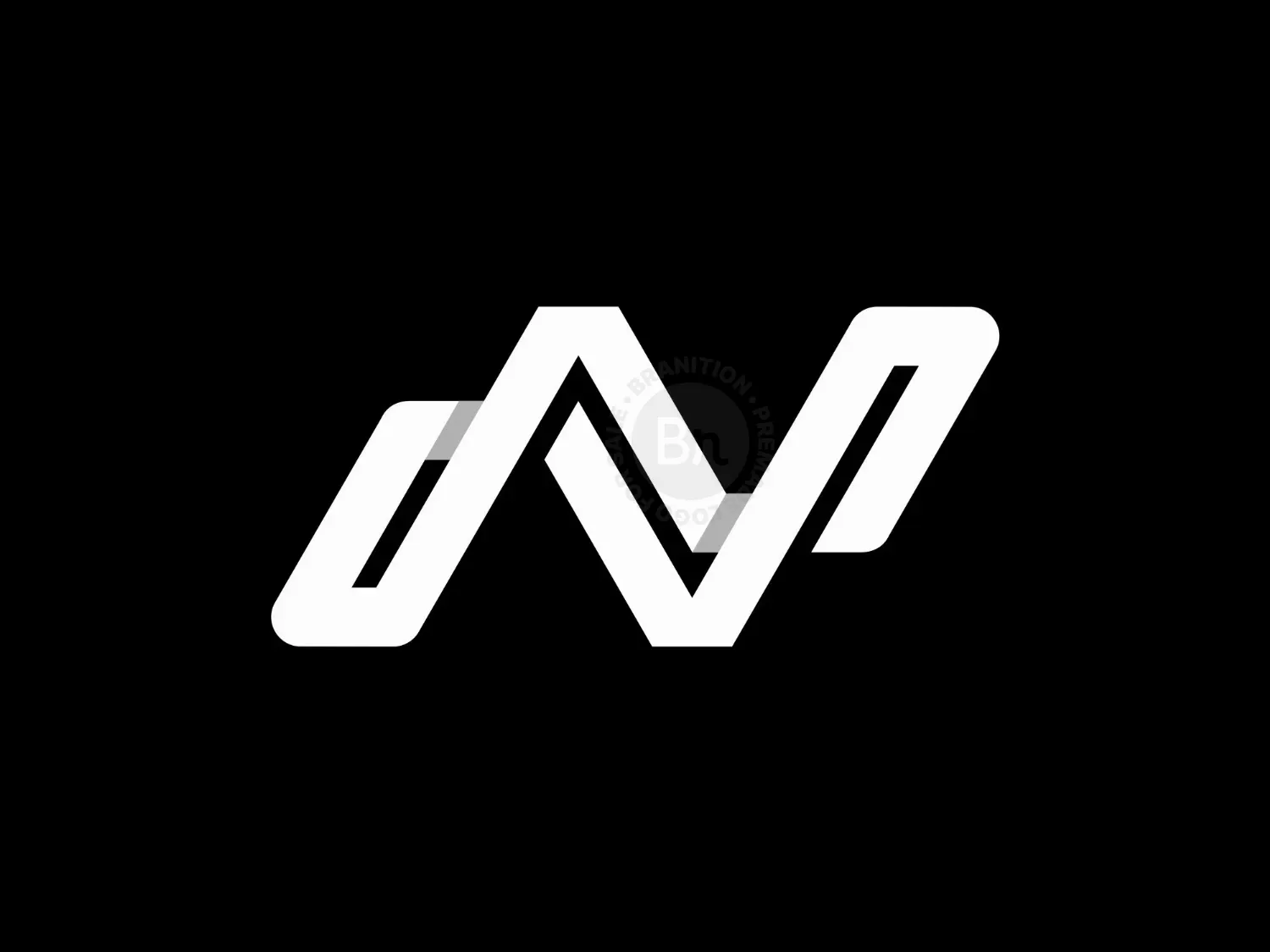 Letter N Minimalist Logo