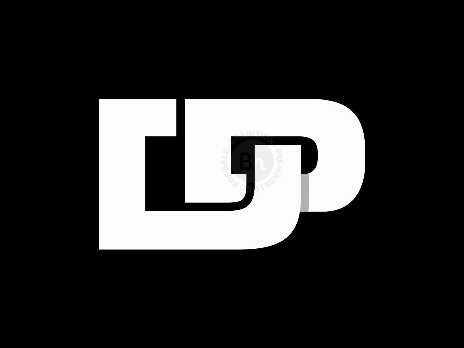 Initial DD Geometric Logo
