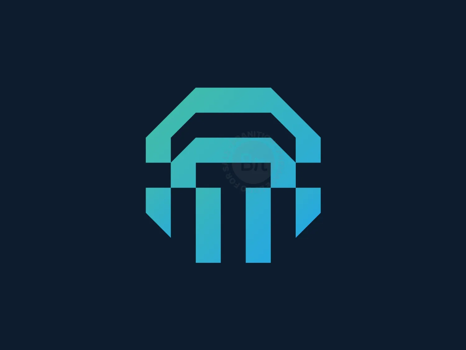 Letter Ta Tech Logo