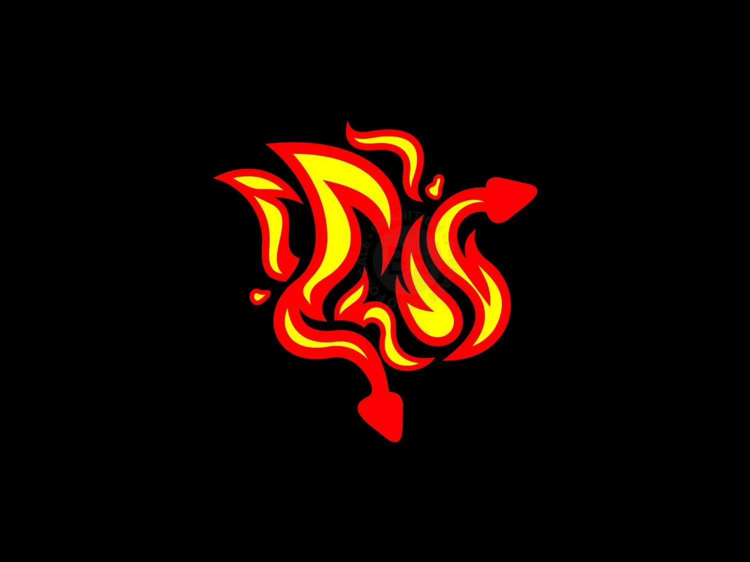 Snake Flame Logo