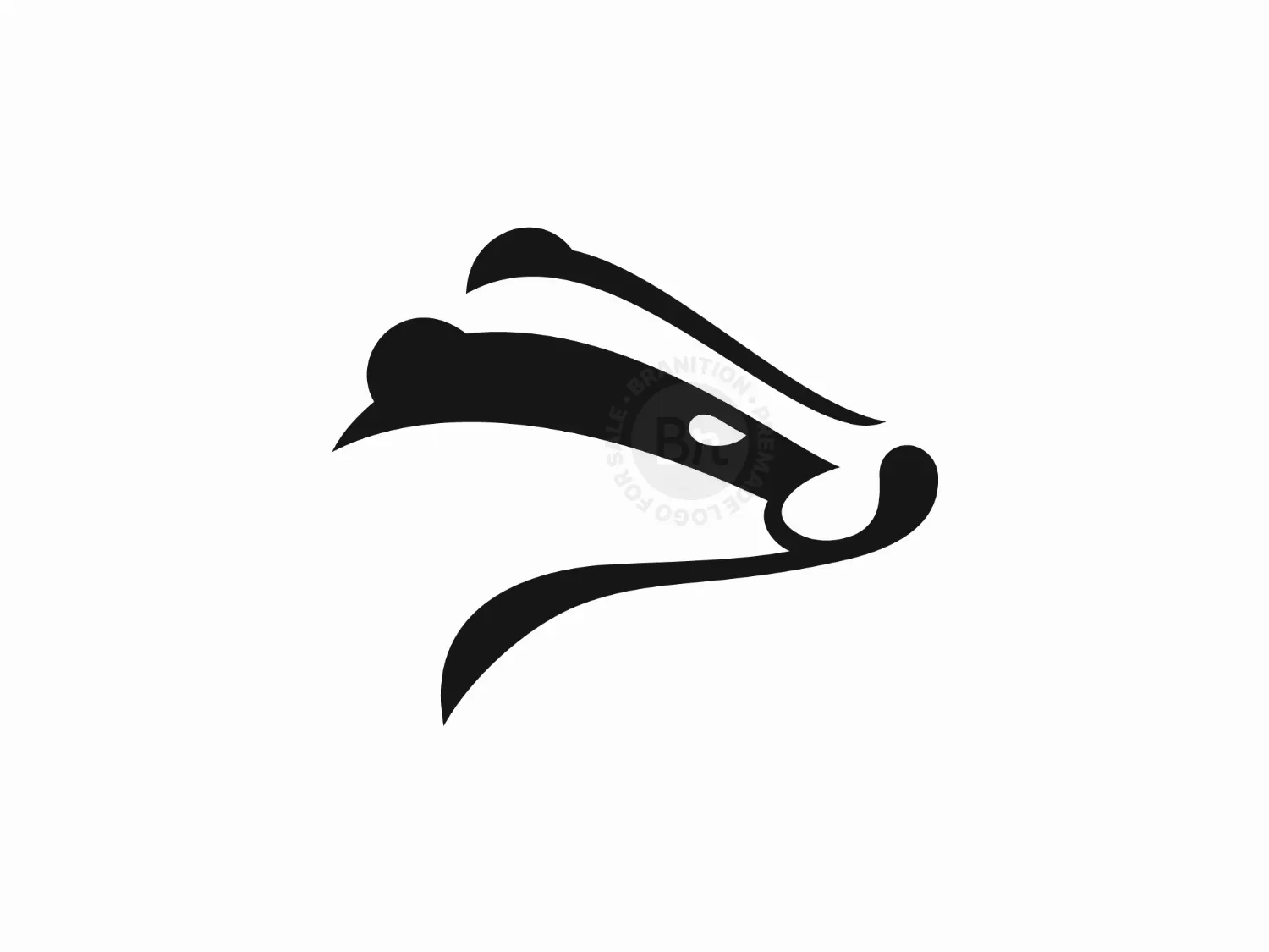 Simple Badger Logo