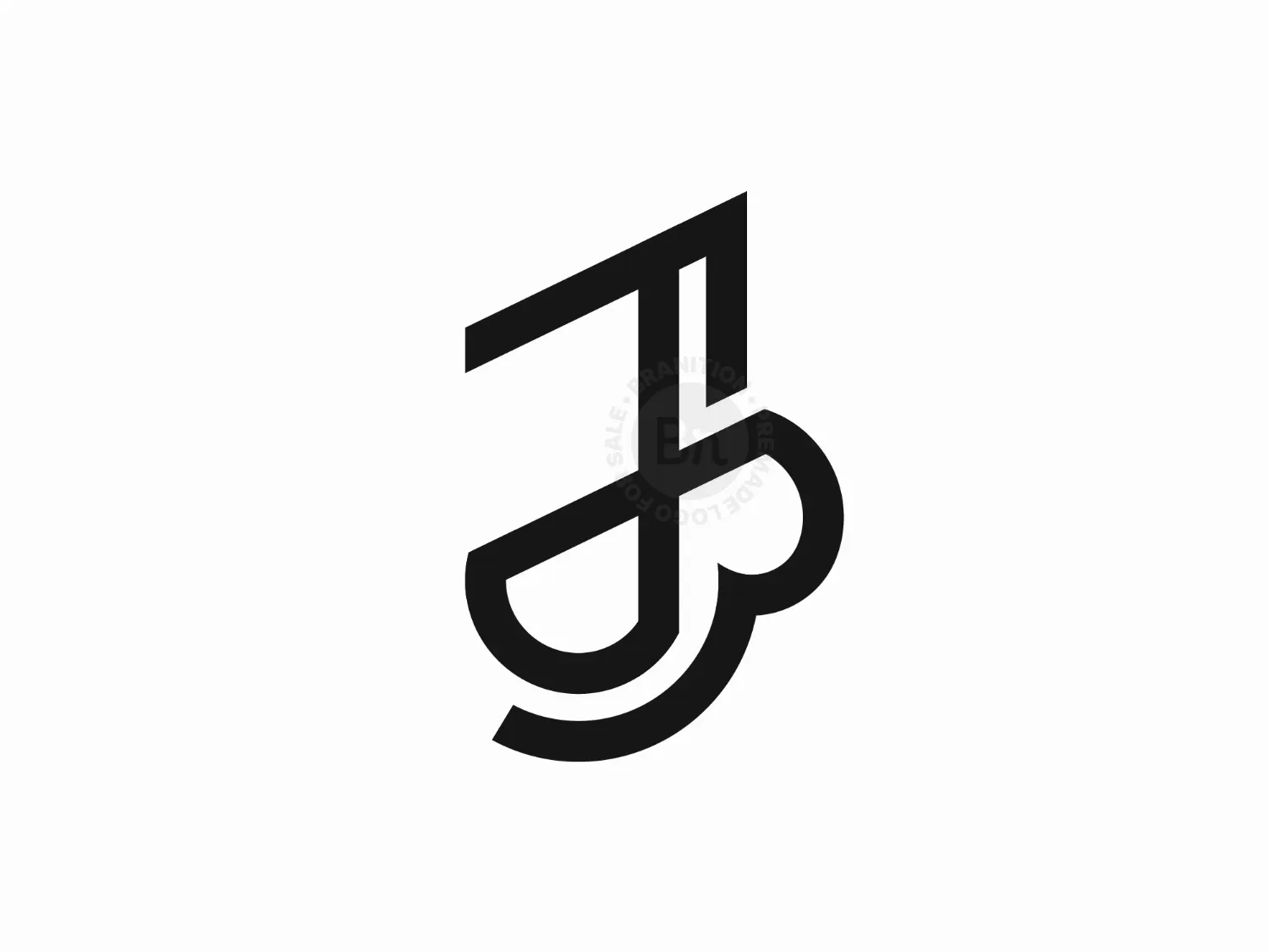 JB Or BJ Monogram Logo