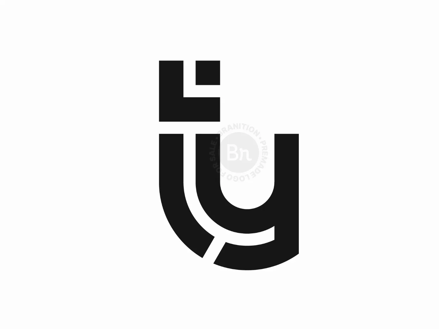 Letter IY Or YI Logo